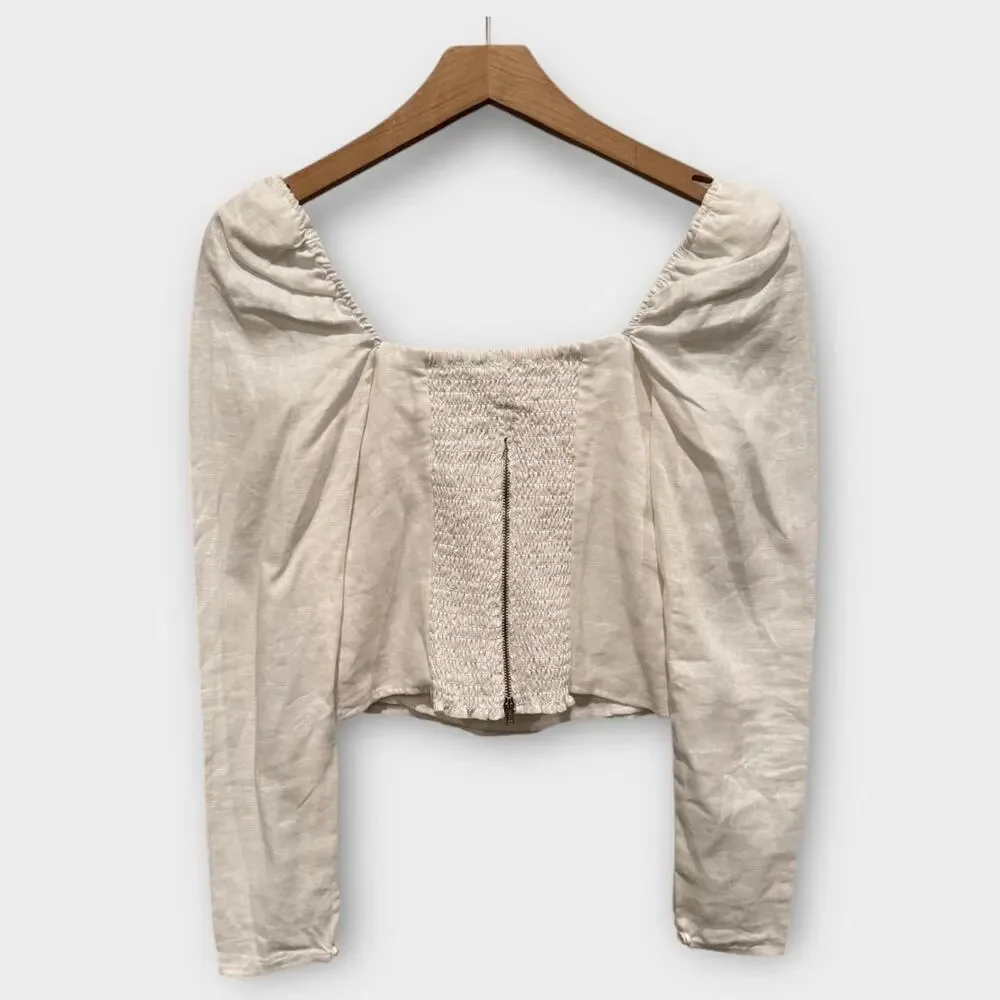 Reformation Khloe Linen Top Khloe Linen Top Size 2